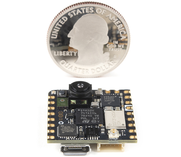Arduino Nicla Vision с модулем камеры
