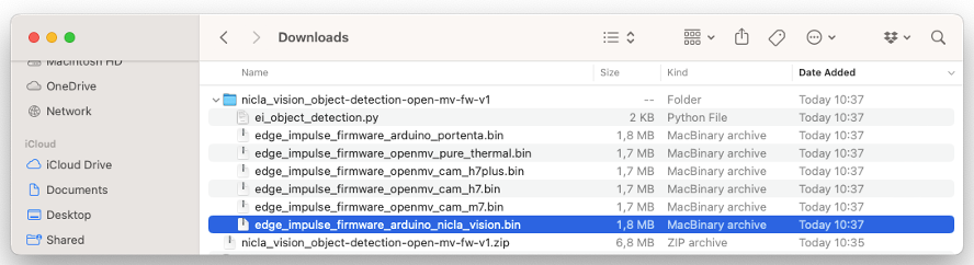 ZIP-архив с прошивкой из Studio