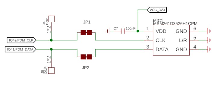 Подключение микрофона к ESP32S3 через I2S