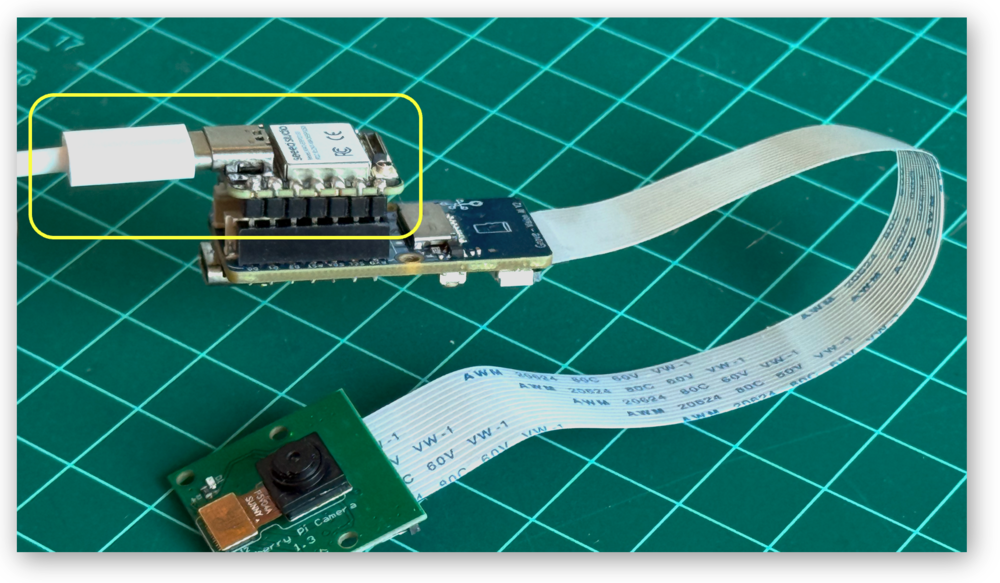 Подключение порта XIAO USB-C к компьютеру