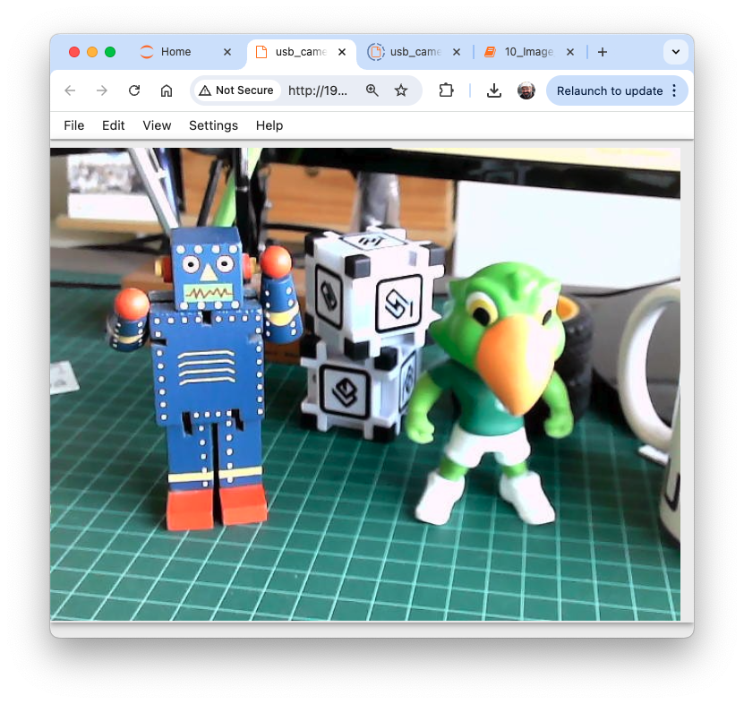 Захваченное изображение с USB-камеры