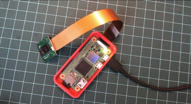 Камера Arducam OV5647, подключённая к Raspi-Zero