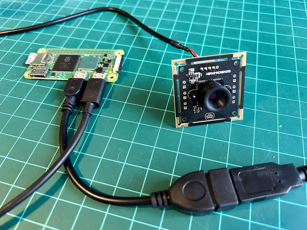 Подключение USB-веб-камеры к Raspi-Zero