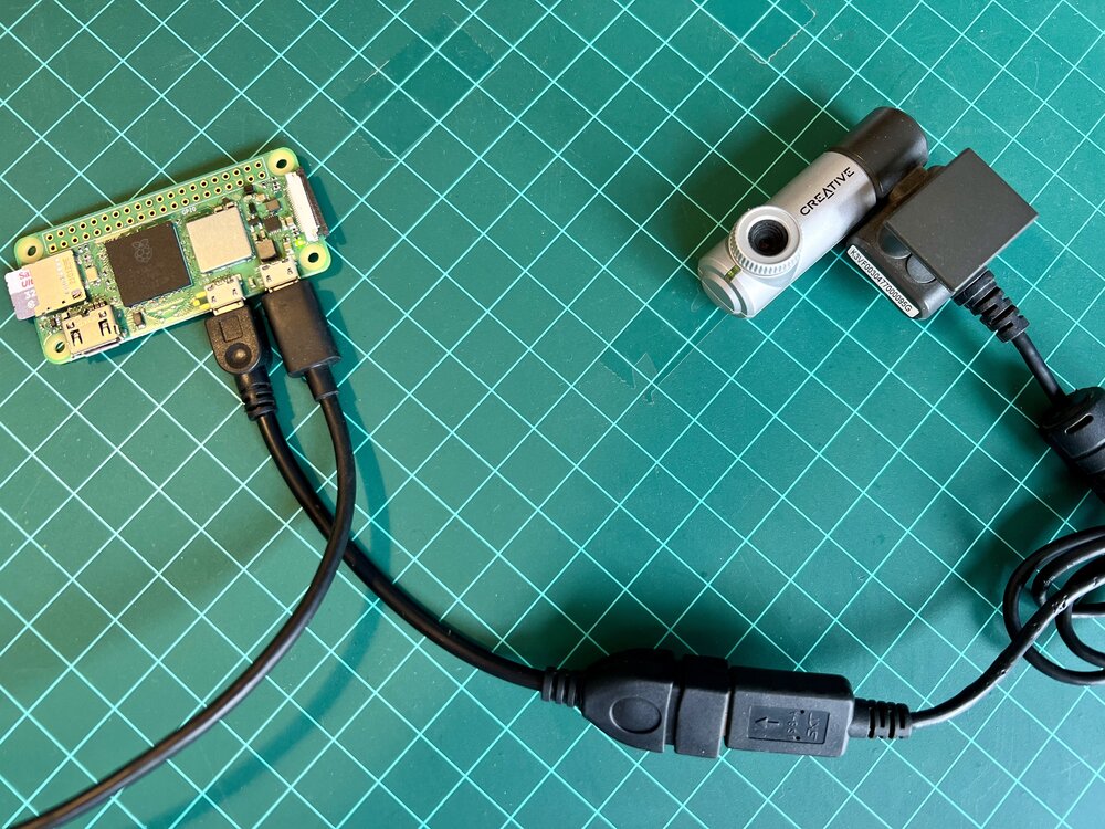 Обычная USB-веб-камера