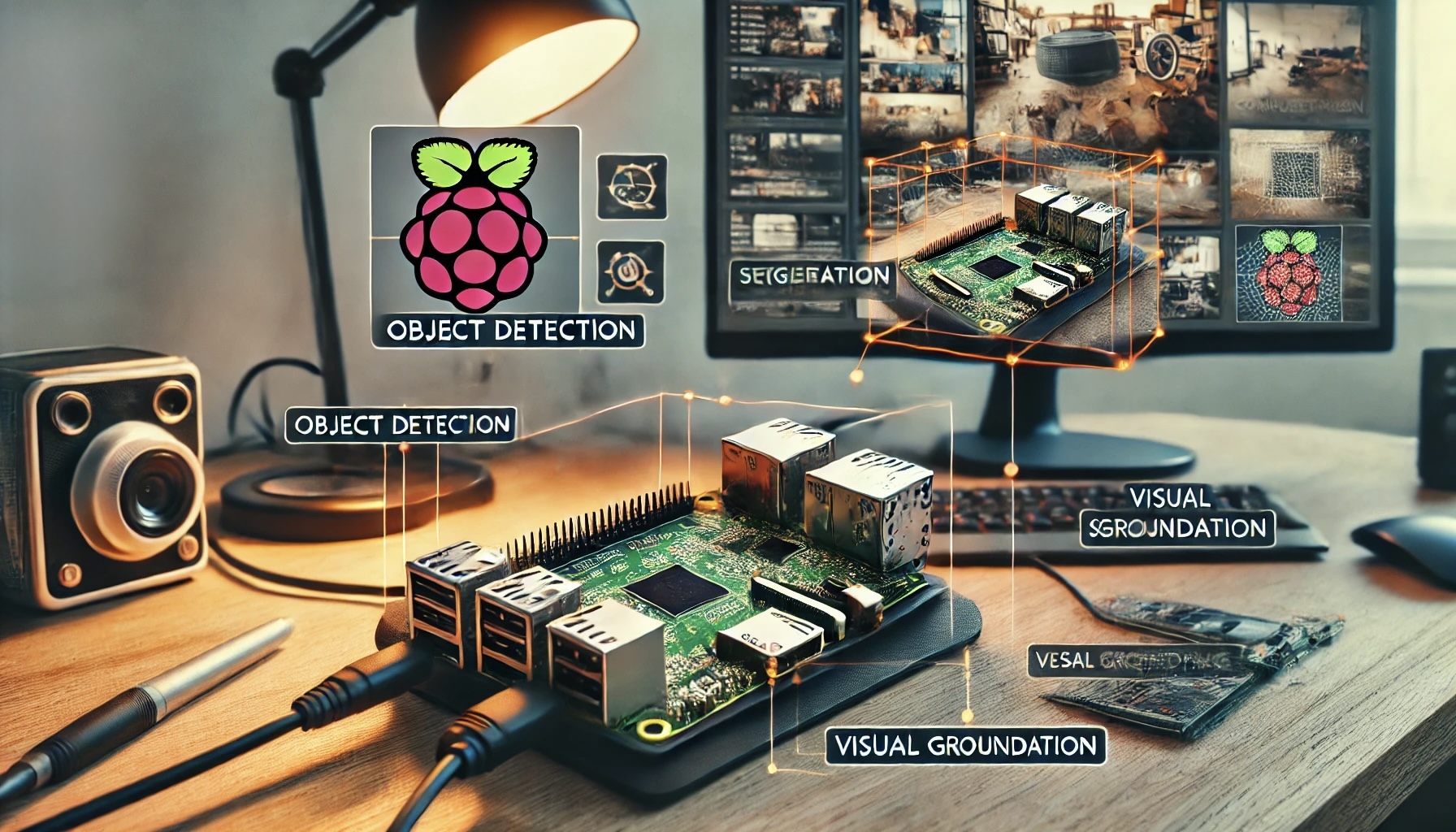 Установка Raspberry Pi с камерой для задач компьютерного зрения