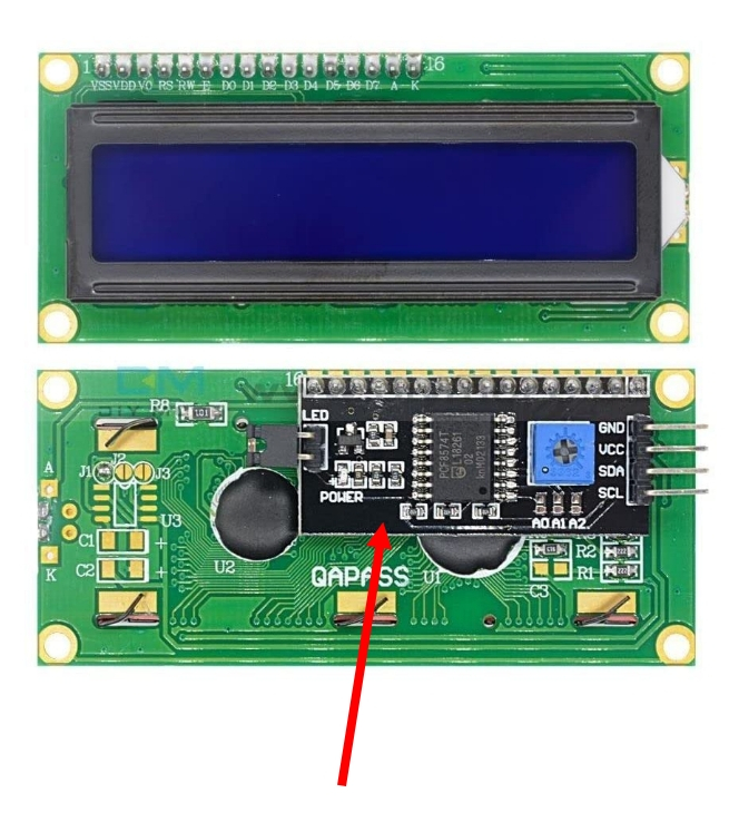 LCD1602 с I2C