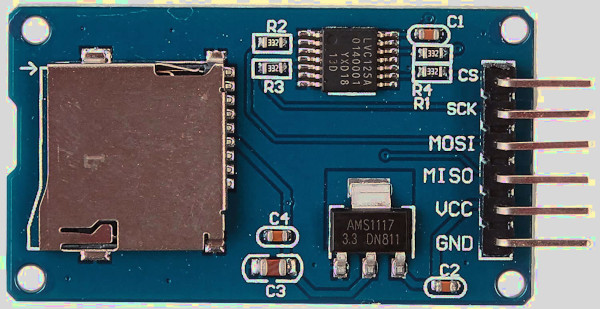 Модуль адаптера micro SD-карты